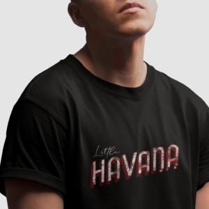 Havanita - Men's Black T-Shirt - Miami